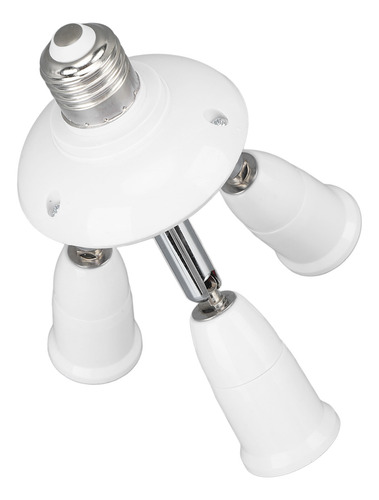 Adaptador Divisor De Enchufe E26 E27 Ajustable En 360 Grados