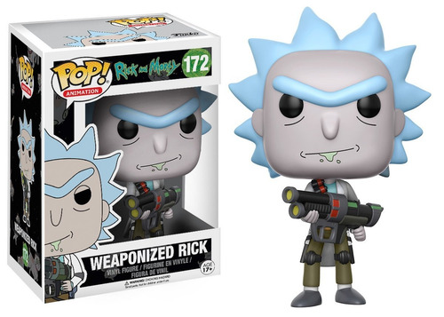 Funko Pop Animación Rick Y Morty Weaponized Rick (estilos Pu