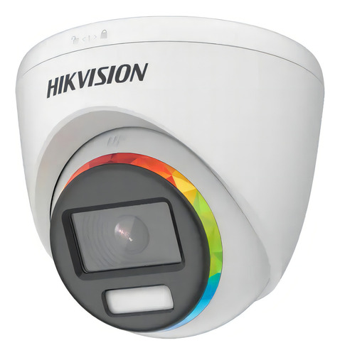Camera Dome Colorvu Ds2ce72df8tf Hikvision 2mp 40mts