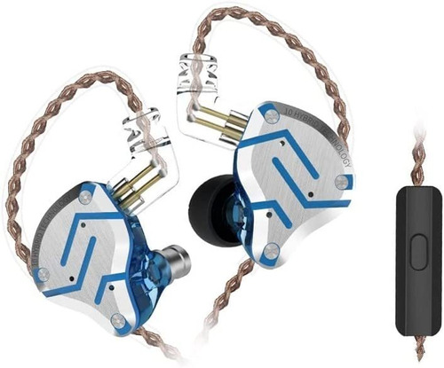 Auriculares Intrauditivos Kz 4ba+1dd Con Controlador Múltipl