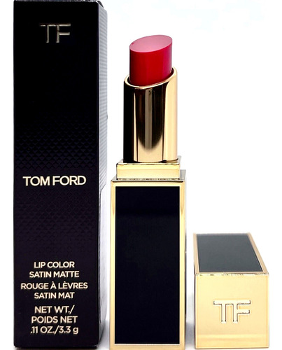 Labial Satinado Tom Ford Tono #16 Scarlet Rouge Mate