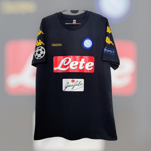 Camiseta Napoli 2017 Italia #7 Callejón Champions 