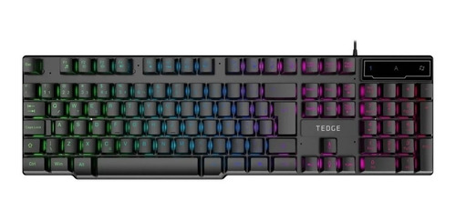 Imagem 4 de 5 de Kit Gamer Teclado Iluminado Com Mouse Fone E Mousepad Tedge