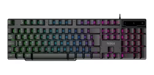 Kit Teclado Gamer Tedge RGB+ Mouse Gamer Tedge RGB + Game Pass Pc de 3 Meses