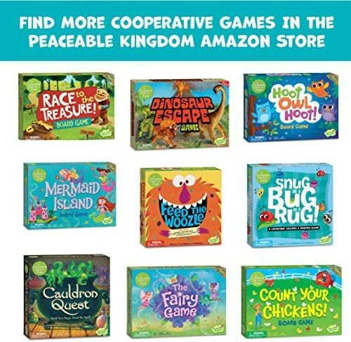 Jogo De Tabuleiro Peaceable Kingdom Mermaid Island