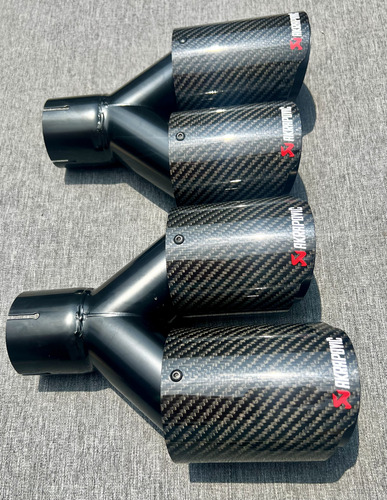 Puntas Escape Akrapovic Fibra De Carbon 4 Remus Hks Borla