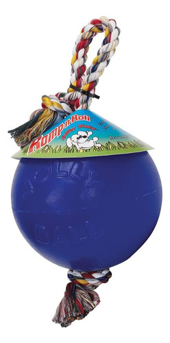 Jolly Pets Romp-n-roll Ball Dog Toy Color: Azul Oscuro, Tama