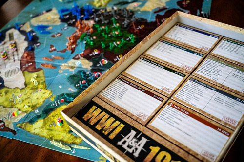 Renegade Game Studios: Axis & Allies: Wwi 1914 Um Jogo De 4