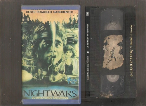 Vhs Guerrilheiros Noturnos ( Night Wars ) - David A Prior (Usado)