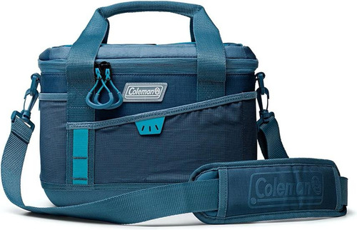 Coleman Ocean Blue Hielera Suave De 18 Litros Con Bolsillos 