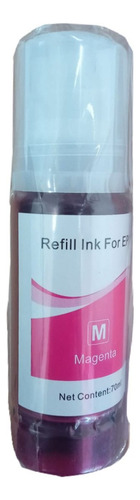 Botella Tinta Compatible Magenta Para Uso En Epson T-512