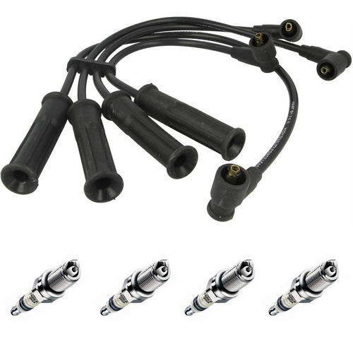 Kit Cables + Bujias Renault Clio 2 K7m 1.6 8v