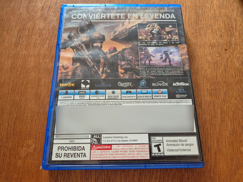 Videojuego Destiny Ps4 (Reacondicionado)