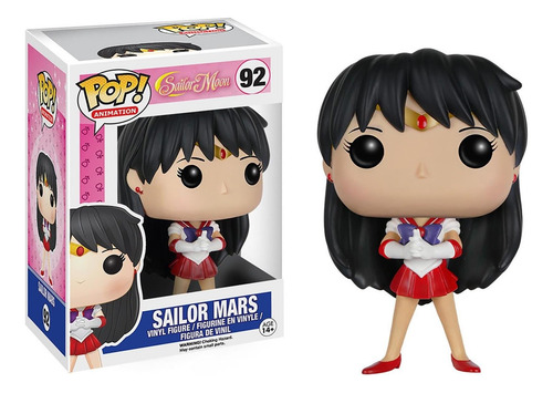 Funko Pop Anime: Sailor Moon Figura De Ação De Sailor Mars
