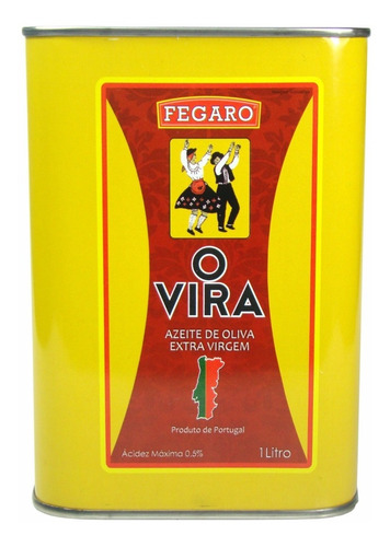 Imagem 2 de 3 de Azeite Extra Virgem Português Acidez 0,5% O Vira - 1 Litro