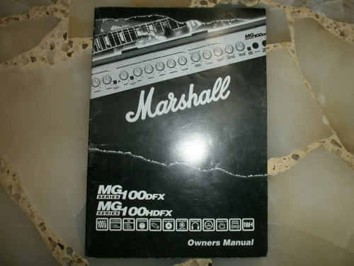 Manual Del Usuario Amplicador Marshall Mg Series 100 Dfx Hdf