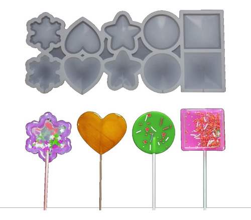 2 Moldes De , Bricolaje, Fondant, Chocolate, Utensil...