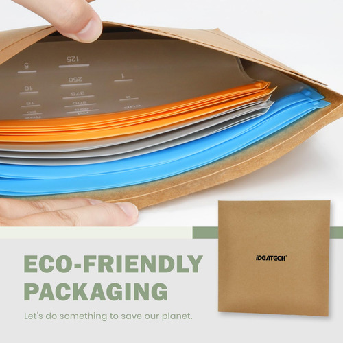 Bolsas De Almacenamiento Reutilizables Ideatech Stand Up, Si