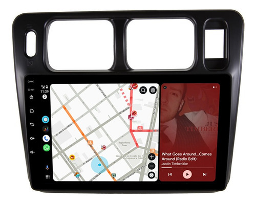 Multimidia Tr4 2002/2014 Android 13 Carplay 2gb 64gb 9p 2cam