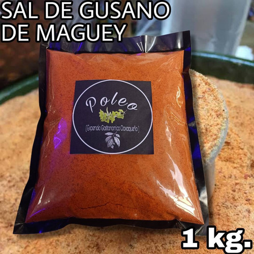 Sal De Gusano De Maguey Oaxaca 1 Kg.