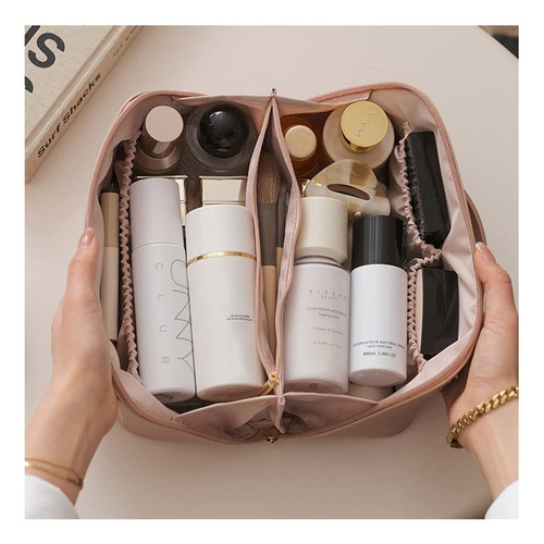 Large Capacity Makeup Bag Port Cosmetic Bag Color Fix