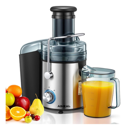 Aiheal Juicer Machines Exprimidor De 1000 W Con Boca Grande 