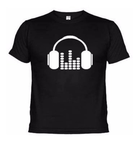 Imagem 1 de 1 de Camiseta Masculina Dj's E Baladas Dj Headfone Balance 2019