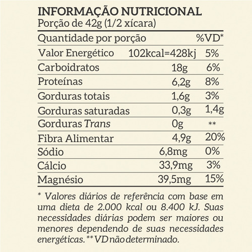 Imagem 2 de 3 de Grão De Bico Orgânico 500g Vero Nuttri