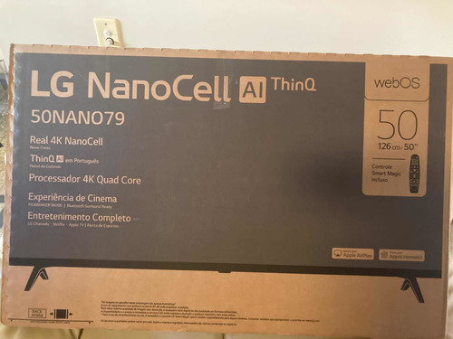Imagem 8 de 9 de Tv LG Nanocell 4k Quad Core - 50nan079sd