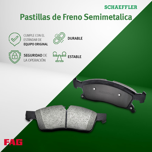 Balatas Delanteras Cherokee Sport 1994-2001 Schaeffler Fag