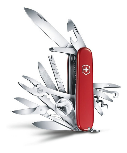 Navaja Victorinox® Swiss Champ Mediana 33 Funciones Roja