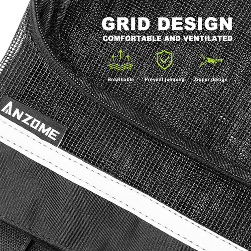 Anzome Funda Para Cesta De Bicicleta, Extraíble Con Crema...