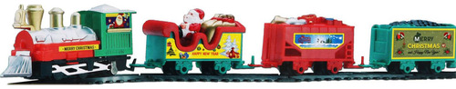 Juego De Tren De Navidad Retro, Decoración De Árbol De