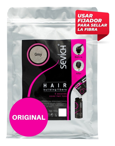 Sevich 100g Fibra Capilar Calvici Barba Cabello Envio Gratis