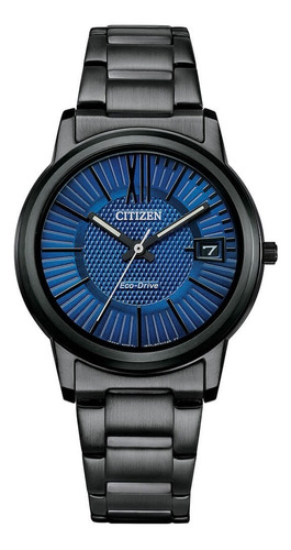 Citizen Ecodrive Lady All Black Fe6017-85l ....... Dcmstore Color de la correa Negro Color del bisel Negro Color del fondo Azul