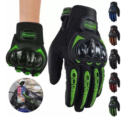 Guantes De Proteccion Anti Derrape Pantalla Táctil Para Moto