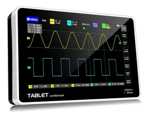 Osciloscopio Tableta Digital Fnirsi 101-3d 100mhz 1gsa/s 2ch