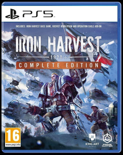 Jogo Iron Harvest Complete Edition Ps5 Midia Fisica