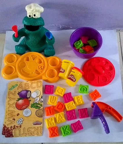 Imagen 2 de 4 de Juguete Sopa De Letras Mostruo Galletas Play-doh