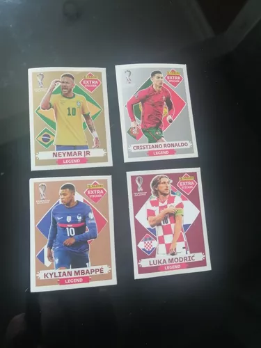 Extra Sticker Mbappé Bronze, Livro Nunca Usado 76112538