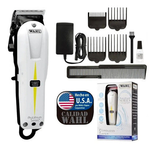 Máquina De Cortar Pelo Inalámbrica Super Taper Cordless Wahl