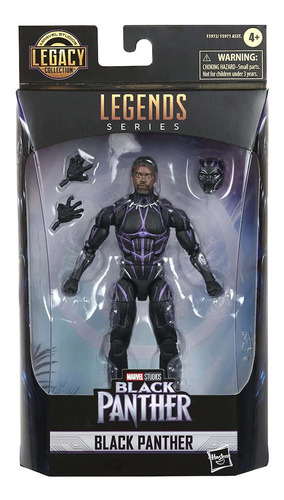 Figura de acción  Pantera Negra Legends Series F5972 de Hasbro Marvel