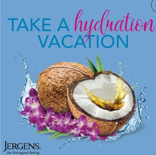 Jergens Wet Skin Refreshing Coconut Oil Bodylotion 10floz(2)