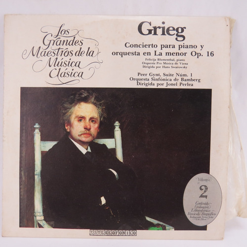 D1873 Los Grandes Maestros De La Musica Clasica 2 -- Grieg