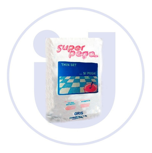 Imagen 2 de 2 de Super Pego Gris Saco 10 Kg Marca Super Pega