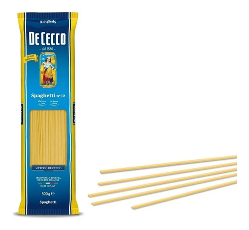 Fideos De Cecco Spaghetti Nº 12. - Envíos