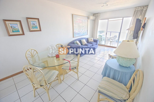 Imagen 2 de 16 de Apartamento Alquiler Punta Del Este, 2 Dormitorios Y Parrillero Propio.