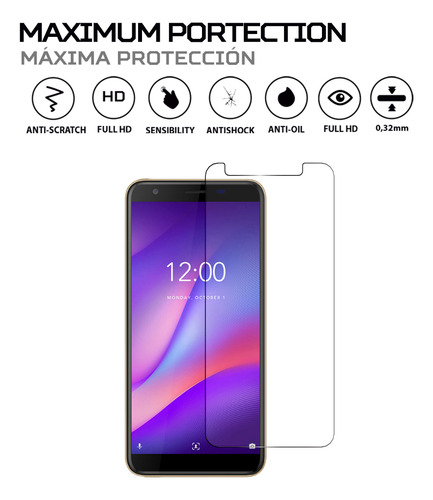 Protector Mica Pantalla Para Vernee M3