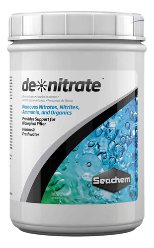 Seachem De*nitrate 2l Eliminador Nitratos Y Nitritos Acuario