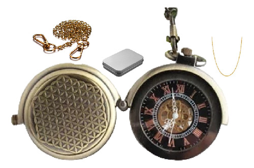 Reloj De Bolsillo Analogico A Cuerda